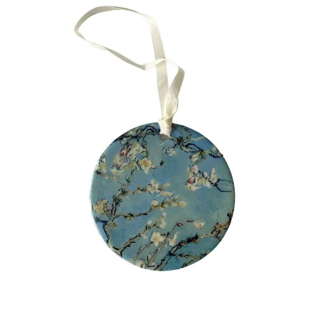 Van Gogh Almond Blossom Keepsake Ornament RainCaper Double Sided 3